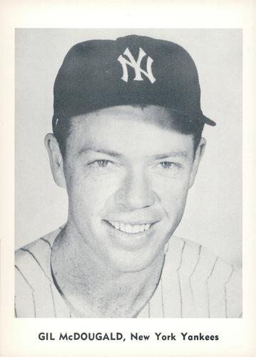 1960 Jay Publishing New York Yankees #NNO Gil McDougald Front