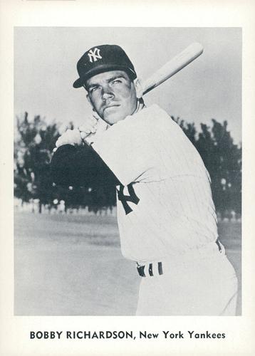 1960 Jay Publishing New York Yankees #NNO Bobby Richardson Front