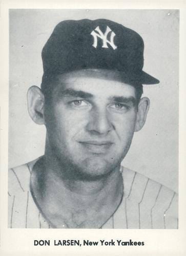 1959 Jay Publishing New York Yankees #NNO Don Larsen Front