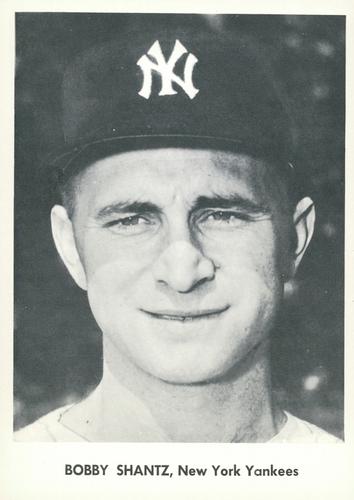 1959 Jay Publishing New York Yankees #NNO Bobby Shantz Front
