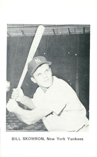 1965 Jay Publishing New York Yankees Postcards #20 Bill Skowron Front