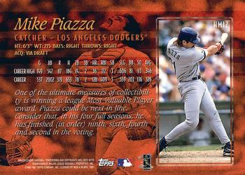 1997 Topps - Hobby Masters #HM12 Mike Piazza Back