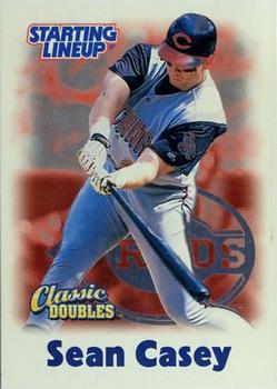 2000 Hasbro Starting Lineup Cards Classic Doubles #566958.0000 Sean Casey Front