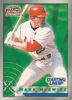 2000 Hasbro/Pacific Starting Lineup Cards Elite #4 Mark McGwire Front
