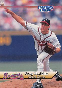 1999 Hasbro Starting Lineup Cards Classic Doubles #556205.0000 Greg Maddux Front