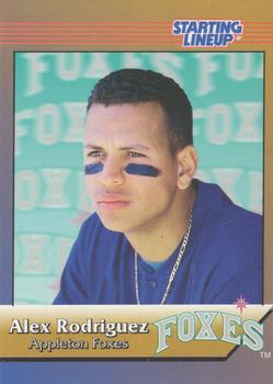 1999 Hasbro Starting Lineup Cards Classic Doubles #556173.0000 Alex Rodriguez Front