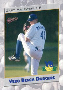 2001 Multi-Ad Vero Beach Dodgers #7 Gary Majewski Front