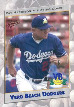 2001 Multi-Ad Vero Beach Dodgers #31 Pat Harrison Front