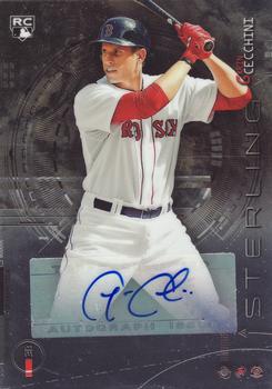 2014 Bowman Sterling - Rookie Autographs #BSRA-GC Garin Cecchini Front