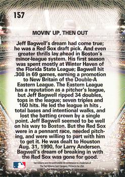 1993 Ted Williams #157 Jeff Bagwell Back