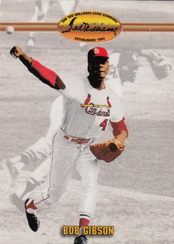 1993 Ted Williams #90 Bob Gibson Front