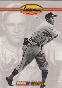 1993 Ted Williams #91 Rogers Hornsby Front