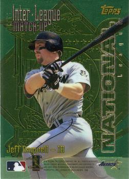 1997 Topps - Inter-League Match-Up Finest #ILM9 Jeff Bagwell / John Jaha  Front