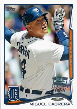 2014 Topps - All-Stars #AS-3 Miguel Cabrera Front