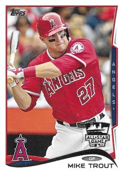 2014 Topps - All-Stars #AS-5 Mike Trout Front