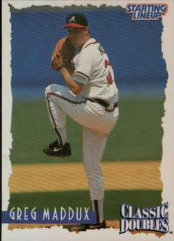 1997 Kenner Starting Lineup Cards Classic Doubles #538735 Greg Maddux Front