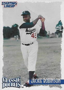 1997 Kenner Starting Lineup Cards Classic Doubles #538776 Jackie Robinson Front