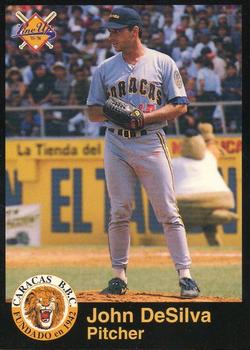 1995-96 Line Up Venezuelan Winter League #23 John Desilva Front