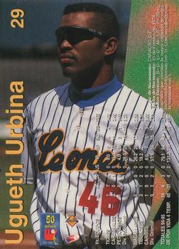 1995-96 Line Up Venezuelan Winter League #29 Ugueth Urbina Back
