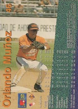1995-96 Line Up Venezuelan Winter League #46 Orlando Munoz Back