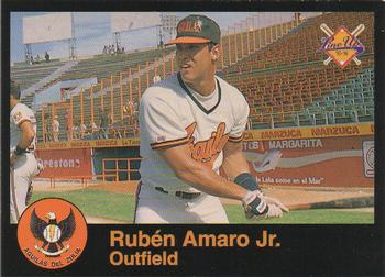 1995-96 Line Up Venezuelan Winter League #67 Ruben Amaro Jr. Front