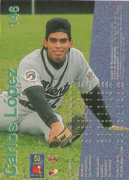 1995-96 Line Up Venezuelan Winter League #146 Carlos Lopez Back