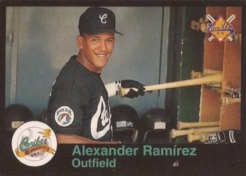1995-96 Line Up Venezuelan Winter League #156 Alexander Ramirez Front