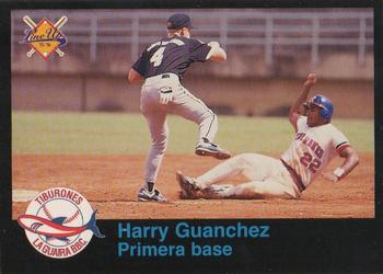 1995-96 Line Up Venezuelan Winter League #233 Harry Guanchez Front