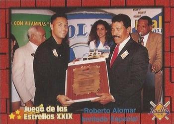 1995-96 Line Up Venezuelan Winter League #254 Roberto Alomar Front