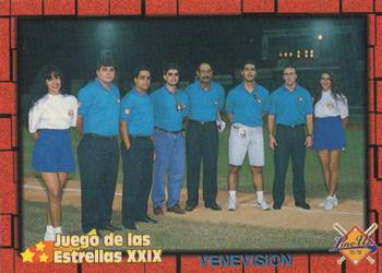1995-96 Line Up Venezuelan Winter League #258 Robert Machado / Carlos Hernandez Front