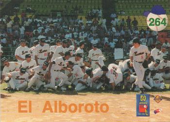 1995-96 Line Up Venezuelan Winter League #264 El Alboroto Back