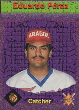 1995-96 Line Up Venezuelan Winter League #269 Eduardo Perez Front