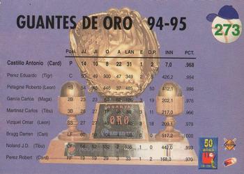 1995-96 Line Up Venezuelan Winter League #273 Antonio Castillo Back