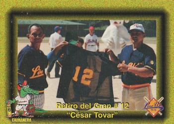 1995-96 Line Up Venezuelan Winter League #275 Cesar Tovar Front