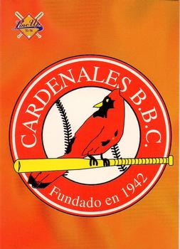 1995-96 Line Up Venezuelan Winter League #295 Checklist Cardenales Front