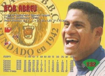 1996-97 Line Up Venezuelan Winter League #132 Bob Abreu Back