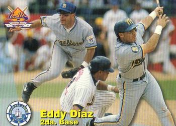 1997-98 Line Up Venezuelan Winter League #5 Eddy Diaz Front