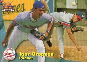 1997-98 Line Up Venezuelan Winter League #255 Igor Oropeza Front
