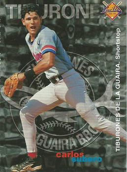 1998-99 Line Up Venezuelan Winter League #256 Carlos Subero Front