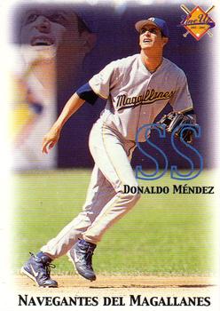 2001-02 Line Up Venezuelan Winter League #34 Donaldo Mendez Front