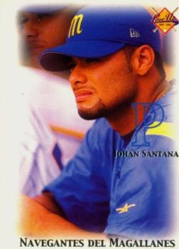 2001-02 Line Up Venezuelan Winter League #53 Johan Santana Front
