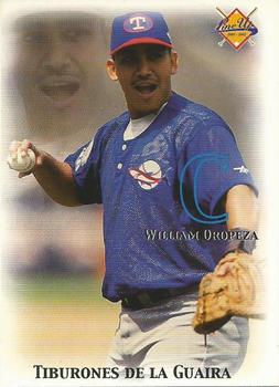 2001-02 Line Up Venezuelan Winter League #160 William Oropeza Front