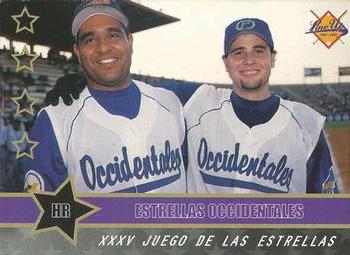 2001-02 Line Up Venezuelan Winter League #307 Jesus Gonzalez / Ramon Hernandez Front