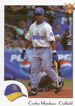 2002-03 Line Up Venezuelan Winter League #6 Carlos Mendoza Front