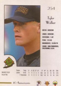 2002-03 Line Up Venezuelan Winter League #254 Tyler Walker Back