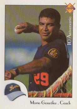 2002-03 Line Up Venezuelan Winter League #269 Mario Gonzalez Front