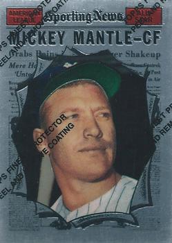 1997 Topps - Mickey Mantle Commemorative Reprints Finest #32 Mickey Mantle Front