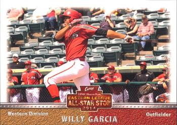 2014 Grandstand Eastern League All-Stars Western Squad #14 Willy Garcia Front