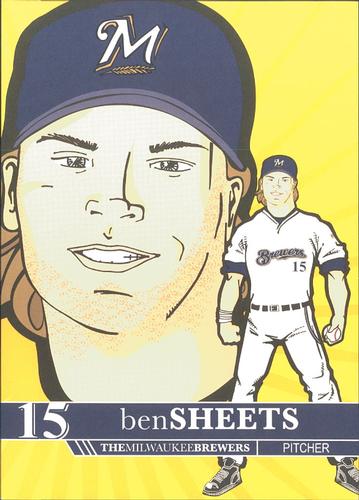 2006 Milwaukee Art Museum Milwaukee Brewers #NNO Ben Sheets Front