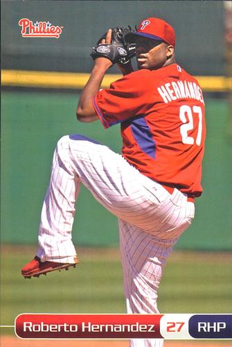 2014 Philadelphia Phillies Photocards Set 1 #18 Roberto Hernandez Front